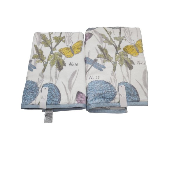 Peri Bath Peri Home Botanical Garden Bath Towels New Set Of 2